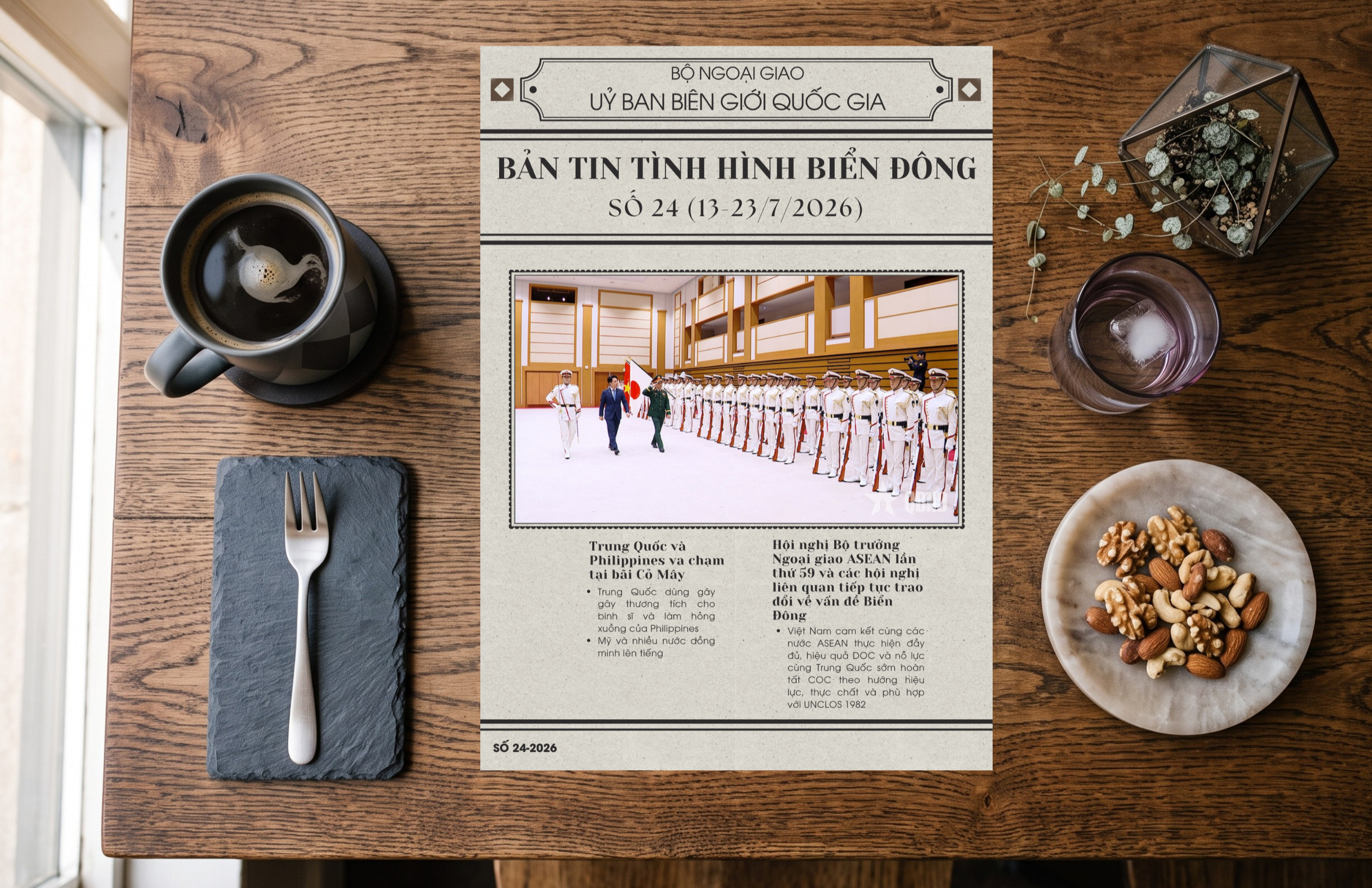 BẢN TIN TÌNH HÌNH BIỂN ĐÔNG NGÀY 13-23/7/2026 (SỐ 24-PHẦN 2)