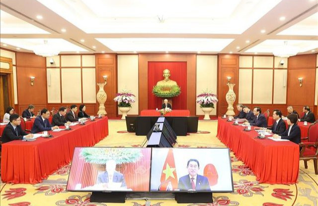 Việt Nam sẵn sàng phối hợp với Nhật Bản trong các vấn đề khu vực và thế giới