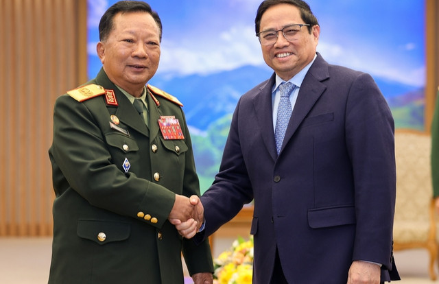 Hợp tác quốc phòng là trụ cột quan trọng trong quan hệ Việt-Lào