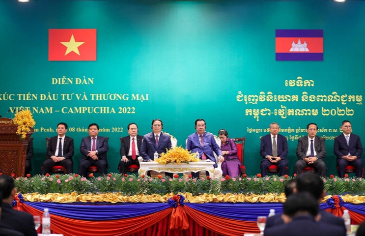 Thúc đẩy đầu tư và thương mại Việt Nam-Campuchia