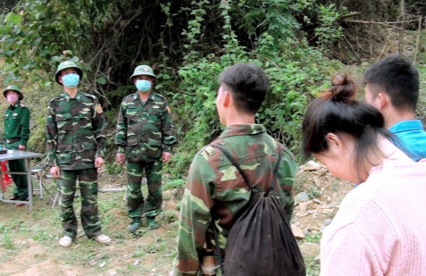 Tăng cường phòng, chống dịch Covid-19 trên biên giới Pù Nhi