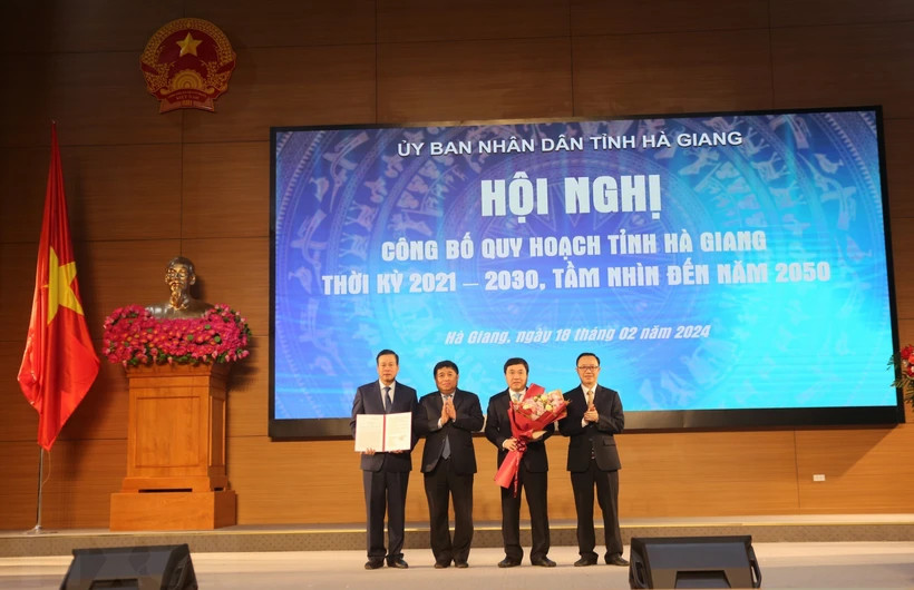 Công bố quy hoạch tỉnh Hà Giang thời kỳ 2021-2030, tầm nhìn đến 2050