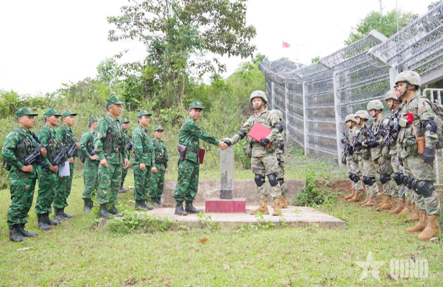 Bộ đội Biên phòng tỉnh Điện Biên khởi động tuần tra song phương năm 2025