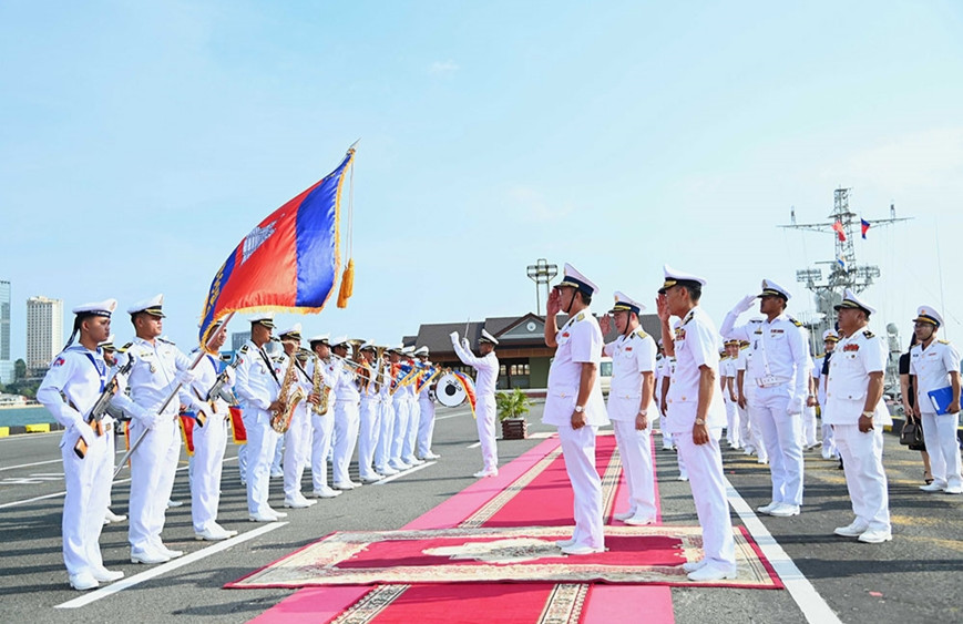 Hải quân Việt Nam – Campuchia rút kinh nghiệm tuần tra chung