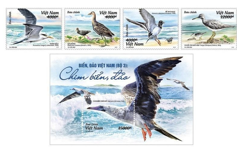 Phát hành đặc biệt bộ tem thứ ba về biển, đảo Việt Nam