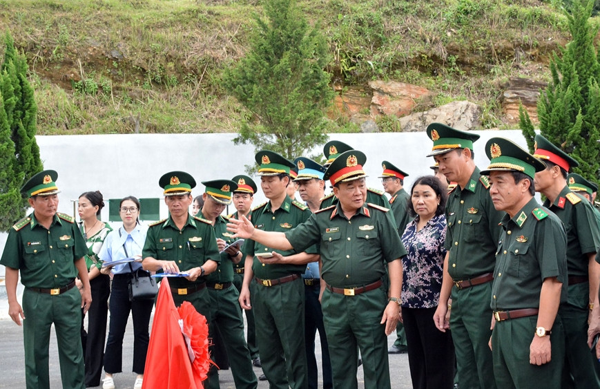 Kiểm tra, rà soát công tác chuẩn bị tổ chức Giao lưu hữu nghị quốc phòng biên giới Việt Nam-Lào lần thứ 2