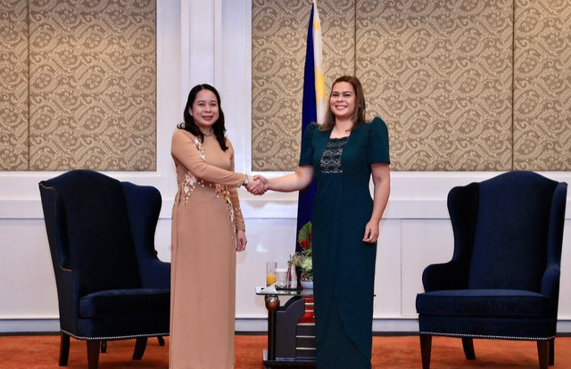 Phó Chủ tịch nước Võ Thị Ánh Xuân tham dự Lễ tuyên thệ nhậm chức của Tổng thống Philippines