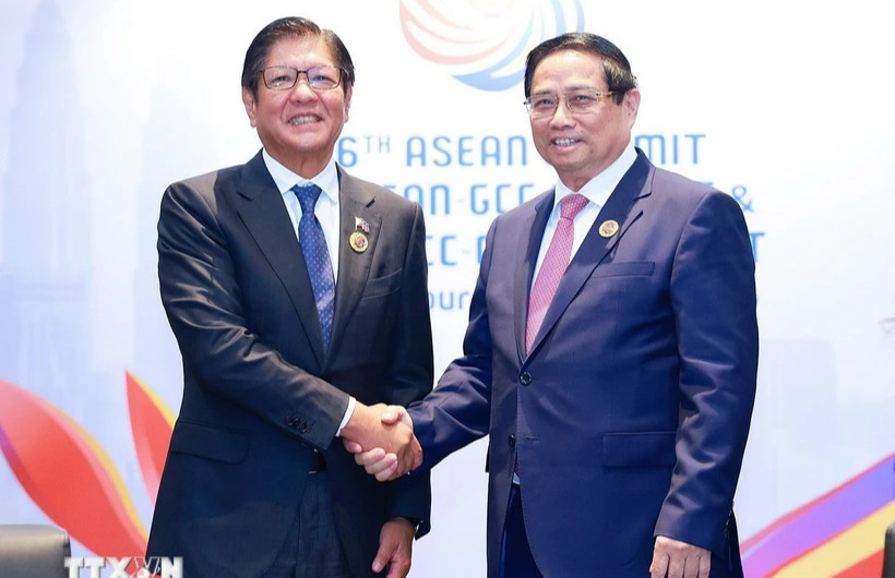 Thủ tướng Chính phủ Phạm Minh Chính gặp Tổng thống Philippines Ferdinand Romualdez Marcos JR.