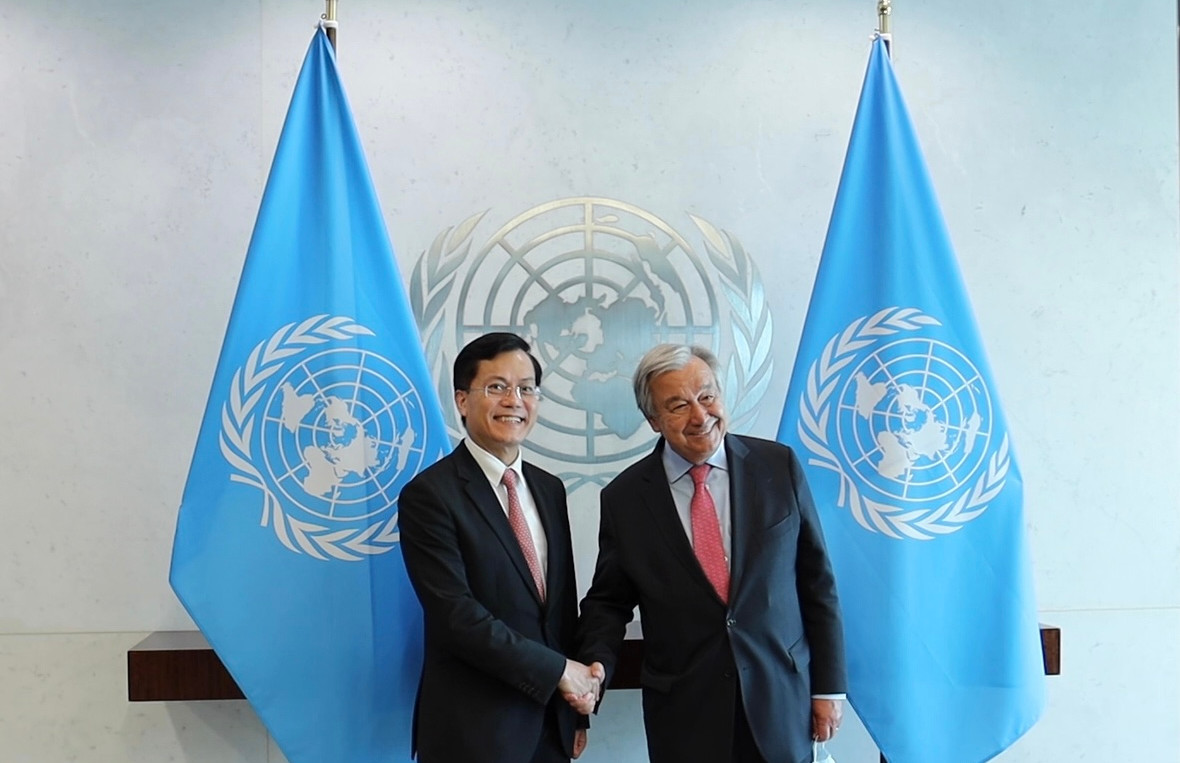 Tổng thư ký Liên hợp quốc đánh giá cao đóng góp của Việt Nam tại Liên hợp quốc