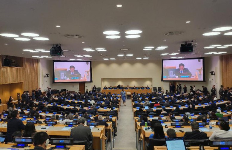 Phó Thủ tướng Chính phủ Bùi Thanh Sơn dự Phiên họp cấp cao về Sáng kiến Phát triển toàn cầu (GDI)