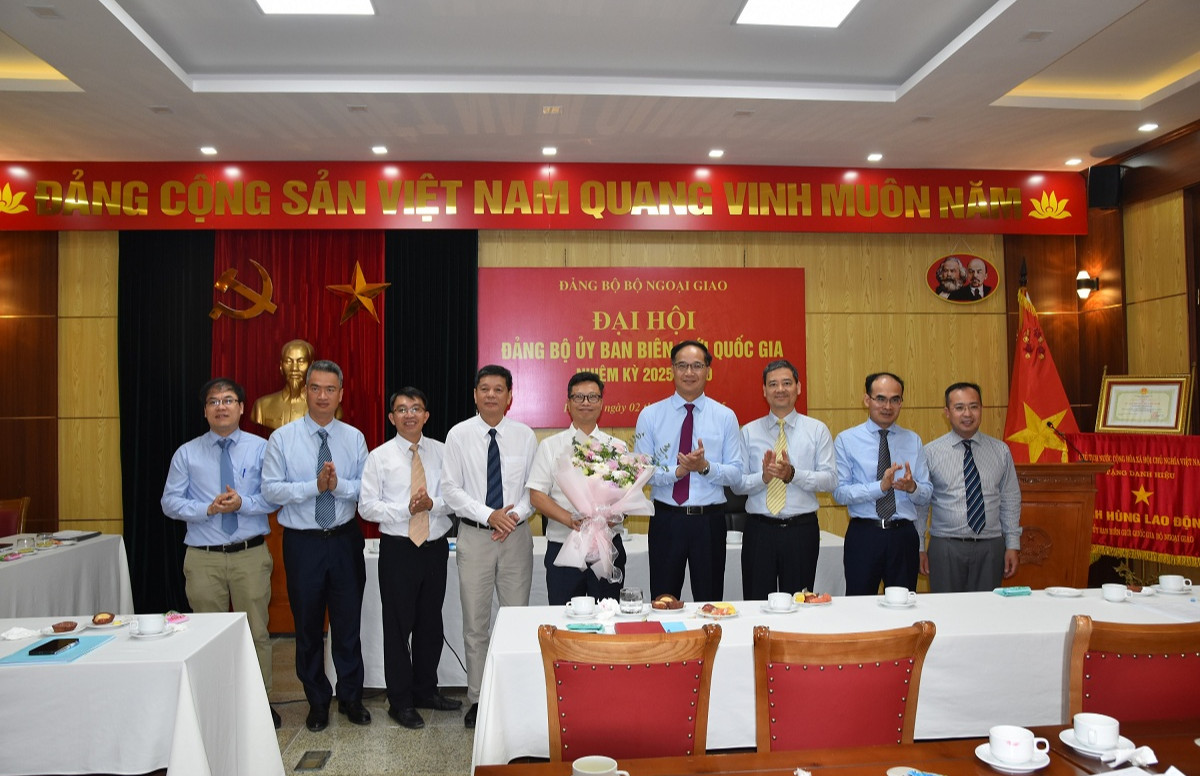 Ủy ban Biên giới quốc gia tổ chức Đại hội Đảng bộ nhiệm kỳ 2025-2030