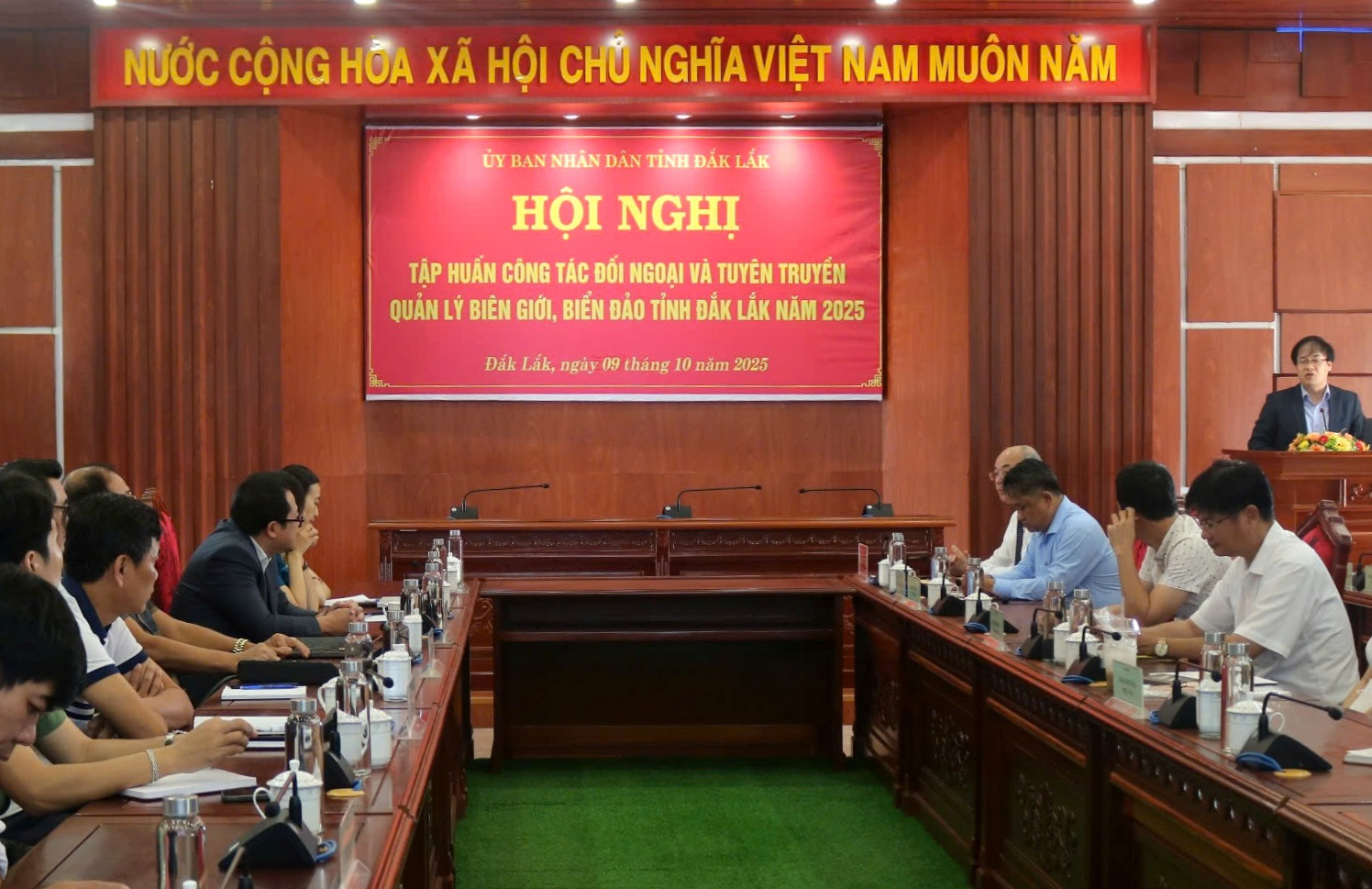   Tập huấn công tác đối ngoại và tuyên truyền biên giới biển đảo cho các đại biểu phía Đông tỉnh Đắk Lắk