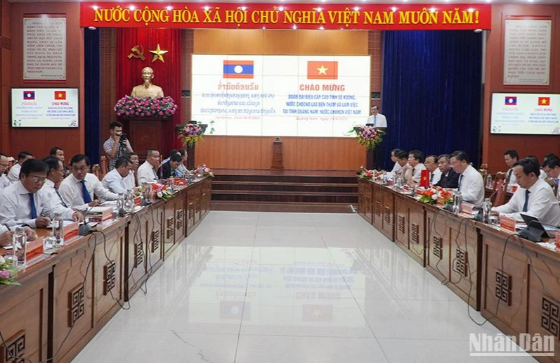 Quảng Nam-Sê Kông tăng cường hợp tác phát triển toàn diện