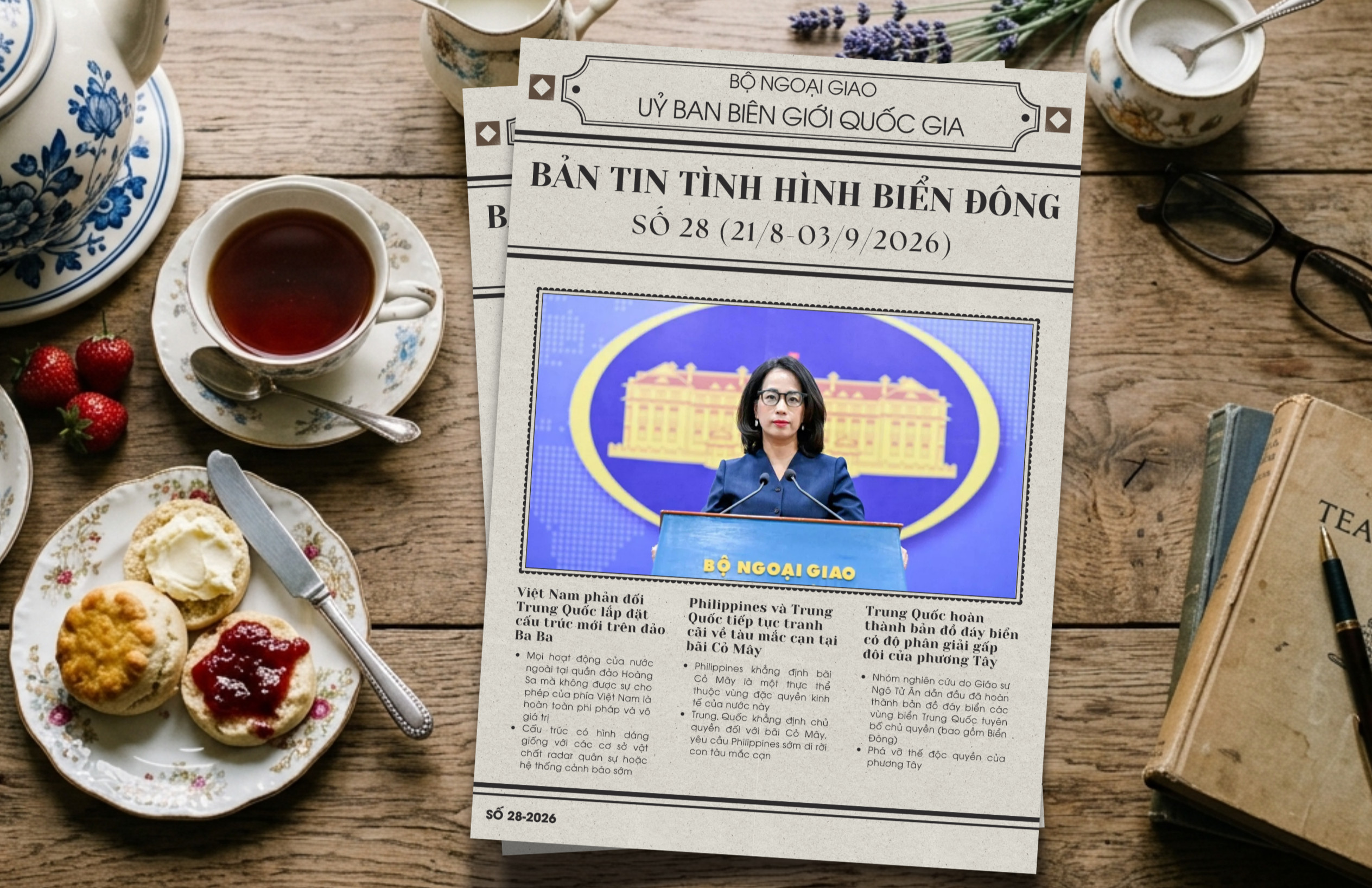 BẢN TIN TÌNH HÌNH BIỂN ĐÔNG NGÀY 21/8-03/9/2026 (SỐ 28)