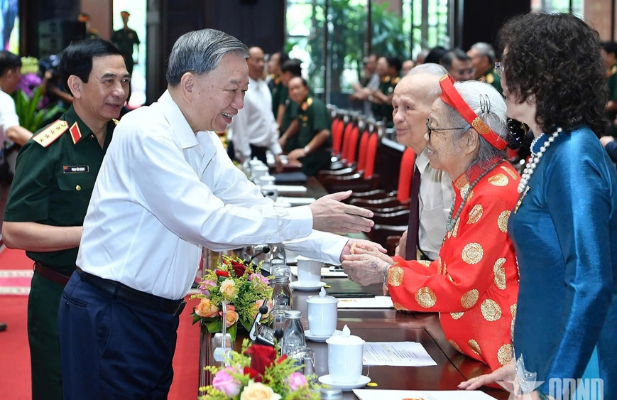  Tổng Bí thư Tô Lâm: Các đồng chí là biểu tượng cao đẹp của chủ nghĩa anh hùng cách mạng