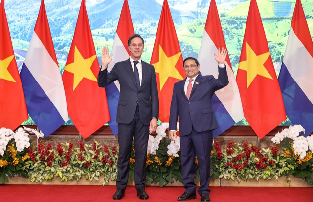 Việt Nam và Hà Lan quyết tâm cùng hợp tác, phát triển tự cường và bền vững