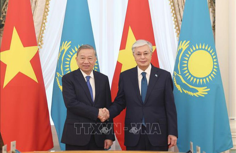 Tuyên bố chung về quan hệ Đối tác chiến lược Việt Nam-Kazakhstan