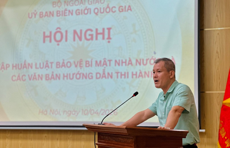 Uỷ ban Biên giới quốc gia tìm hiểu Luật bảo vệ bí mật nhà nước năm 2025