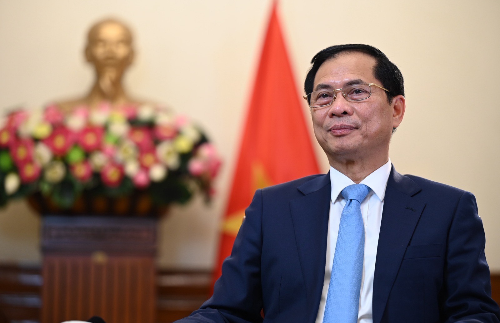 Phó Thủ tướng, Bộ trưởng Ngoại giao Bùi Thanh Sơn trả lời phỏng vấn nhân dịp kỷ niệm 80 năm thành lập Ngành Ngoại giao