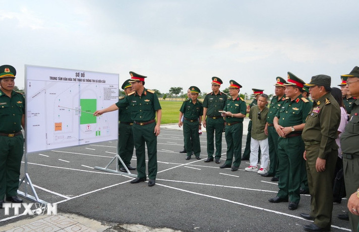 Sẵn sàng cho Giao lưu hữu nghị Quốc phòng biên giới Việt Nam-Campuchia