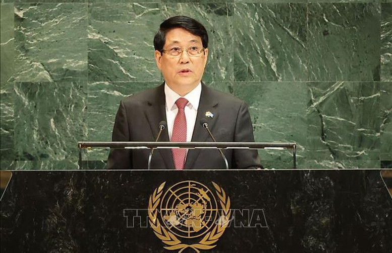   Chủ tịch nước Lương Cường phát biểu tại Đại hội đồng Liên hợp quốc: Tôn vinh giá trị của hoà bình, chuyển đổi mạnh mẽ để kiến tạo tương lai bền vững