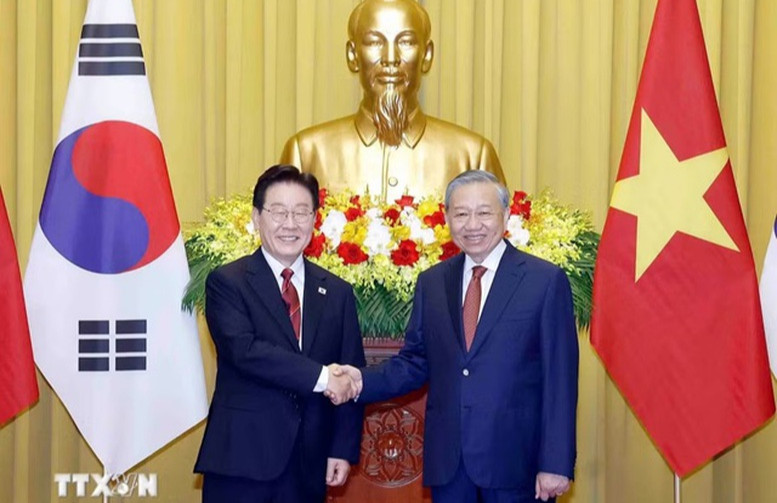 Việt Nam và Hàn Quốc chia sẻ tầm nhìn chung chiến lược về duy trì hòa bình, ổn định tại Biển Đông